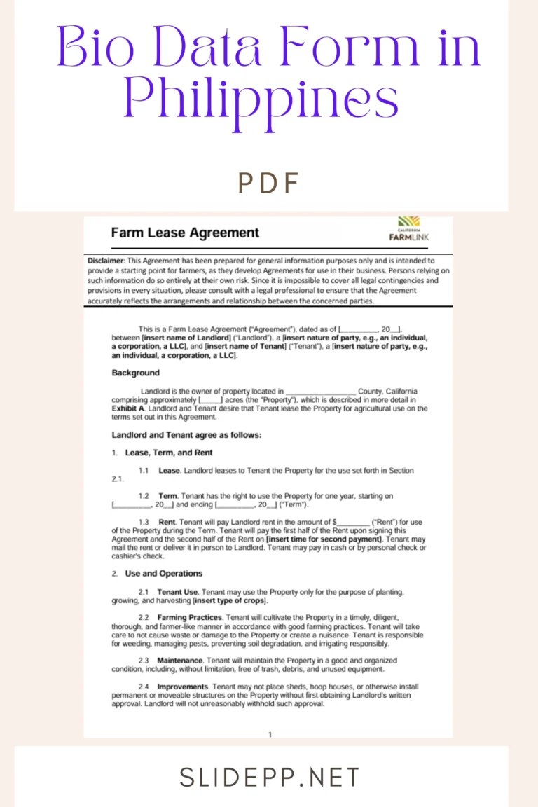 Free Download: Bio Data Form in Philippines PDF – Your Complete Guide free download bio data form in philippines pdf – your complete guide